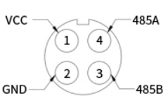 智慧路燈專用氣象環(huán)境監(jiān)測(cè)傳感器產(chǎn)品接線定義